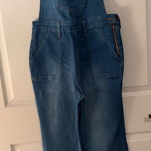 LC Lauren Conrad Blue Denim Overalls